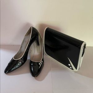 Bally Pump Heels and Purse set